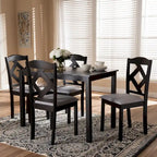 Copper Grove Monongahela Contemporary Fabric 5-Piece Dining Set