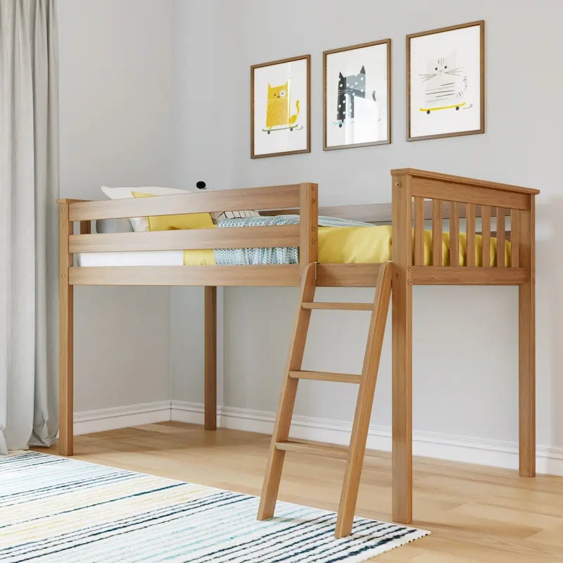 Max and Lily Twin Size Low Loft