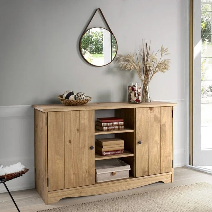 Wood Buffet Sideboard Corona Gray