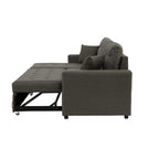 Poundex Reversible Convertible Sectional Sleeper with Storage