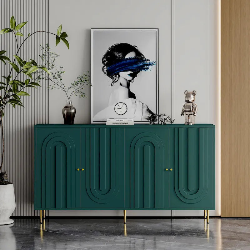 Modern Sideboard Buffet Server Cabinet Storage Cabinet