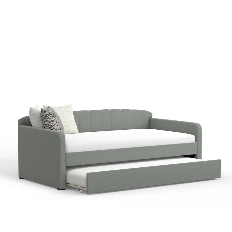 Scalloped Daybed with Trundle