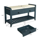 Entryway Storage Bench with Drawers