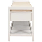 Entryway Storage Bench with Drawers