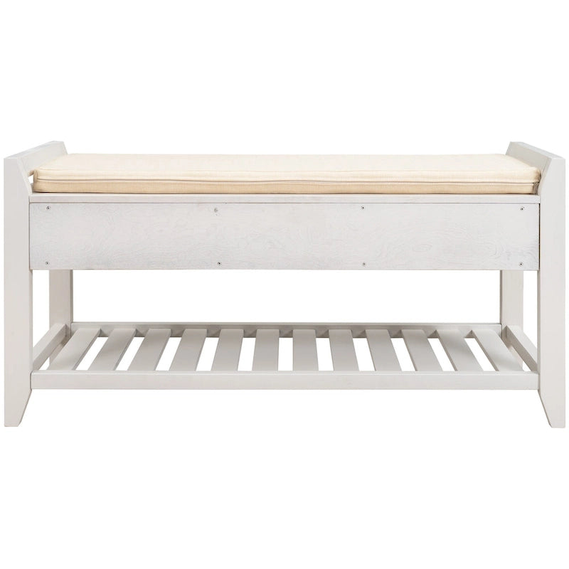 Entryway Storage Bench with Drawers