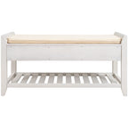 Entryway Storage Bench with Drawers