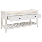 Entryway Storage Bench with Drawers