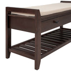 Entryway Storage Bench with Drawers