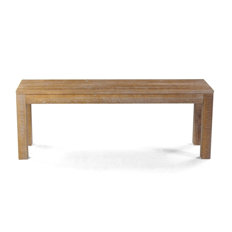 Grain Wood Furniture Montauk Solid Wood Backless Bench