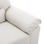 Morden Fort Upholstered Living Room Set, 2 Pieces - Faux Leather chair, Loveseat