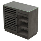 Bar Cabinet with Compressor Cooler and Reversible Shelves