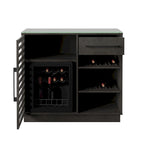 Bar Cabinet with Compressor Cooler and Reversible Shelves