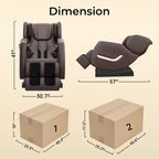 Ukuowu Favor-SS01 heated Full Body Massage Chair with zero gravity mode and Bluetooth music player
