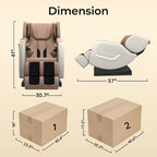 Ukuowu Favor-SS01 heated Full Body Massage Chair with zero gravity mode and Bluetooth music player