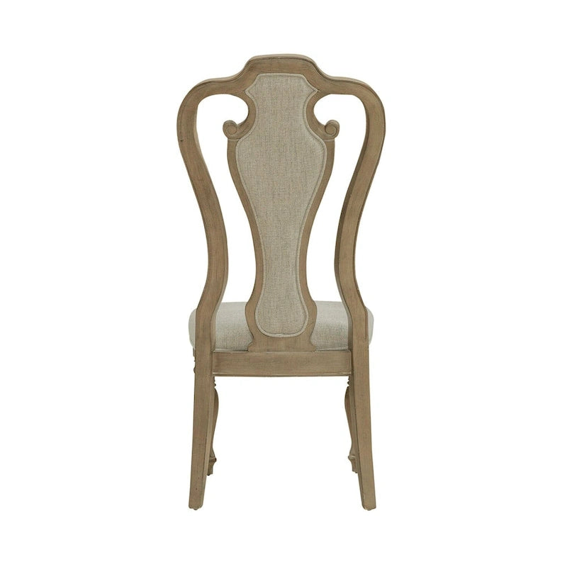 Magnolia Manor Splat Back Upholstered Side Chair (Set of 2)