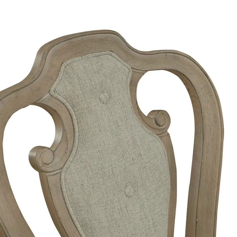 Magnolia Manor Splat Back Upholstered Side Chair (Set of 2)