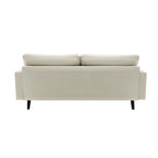 US Pride Lopez Faux Leather Mid-century Modern Sofa