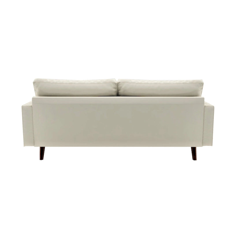 US Pride Lopez Faux Leather Mid-century Modern Sofa