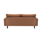 US Pride Lopez Faux Leather Mid-century Modern Sofa