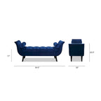 Jennifer Taylor Home Alma Tufted Entry Bench