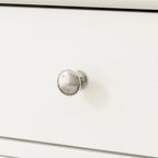 Modern Farmhouse Wood Accent Cabinet with Glass Doors Sideboard Buffet