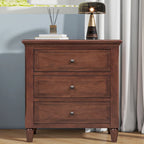 3-Drawer Wood Cabinet