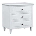 3-Drawer Wood Cabinet