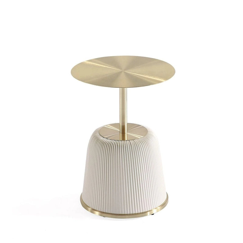 Manhattan Comfort Modern Anderson 1.0 Upholstered End Table