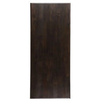 Toulon Vintage Brown Rectangle Dining Table