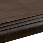 Toulon Vintage Brown Rectangle Dining Table
