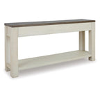 Signature Design by Ashley Bolanburg Farmhouse Sofa Table