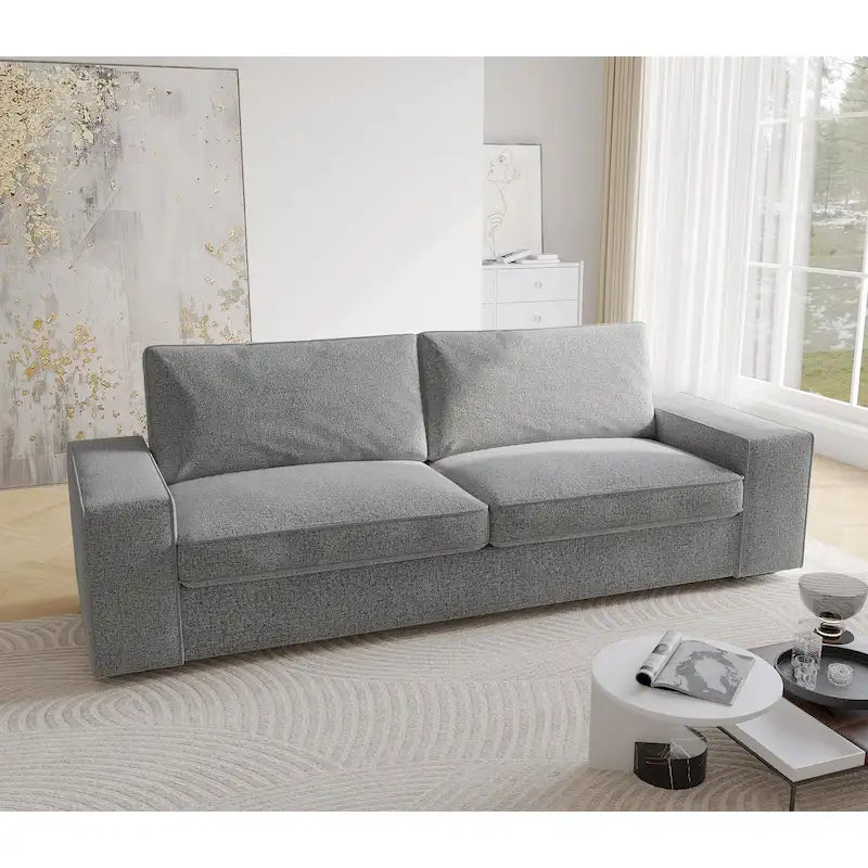 80  Modern Loveseat Couch 3 Seater Sofa