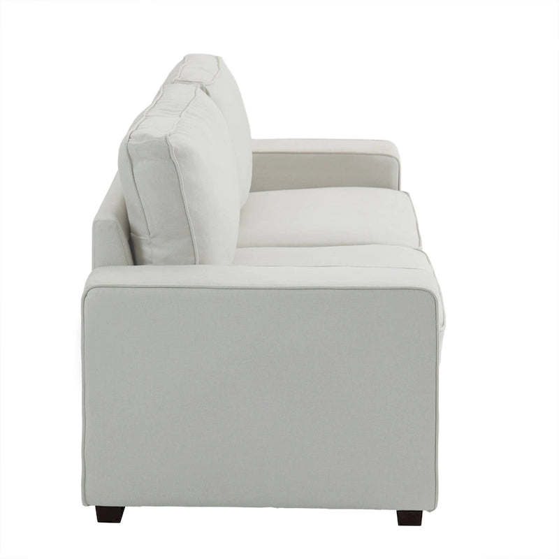 80  Modern Loveseat Couch 3 Seater Sofa