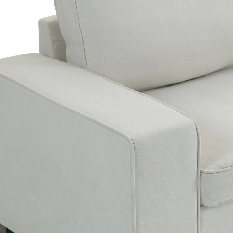 80  Modern Loveseat Couch 3 Seater Sofa