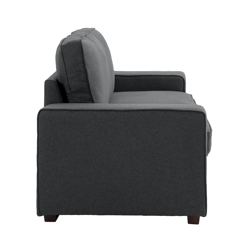 80  Modern Loveseat Couch 3 Seater Sofa