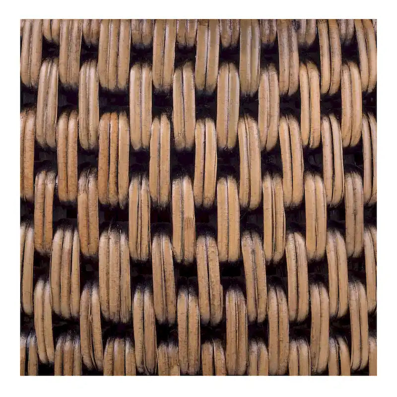 Kamari Rattan Coffee Table & Side/End Table w/ Wood Top