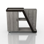 Furniture of America Tern Modern 6-shelf Mobile Wine Cabinet