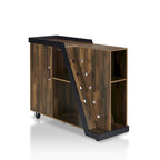 Furniture of America Tern Modern 6-shelf Mobile Wine Cabinet