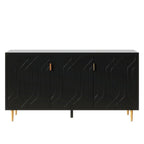 70 inch Width Console Table with Adjustable Shelves