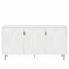 70 inch Width Console Table with Adjustable Shelves