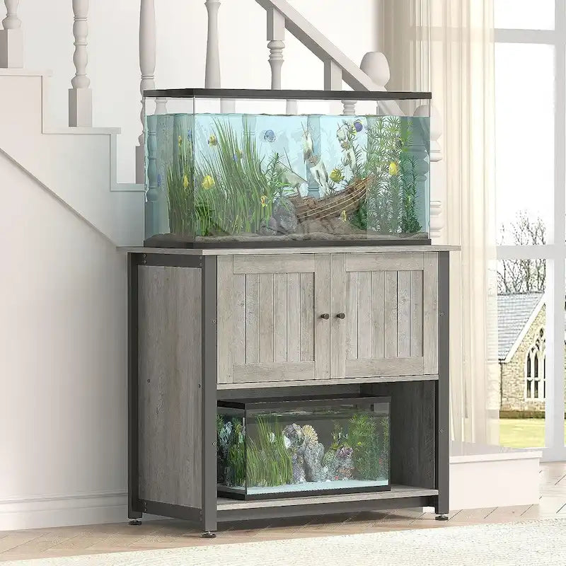40-50 Gallon Fish Tank Stand with Cabinet