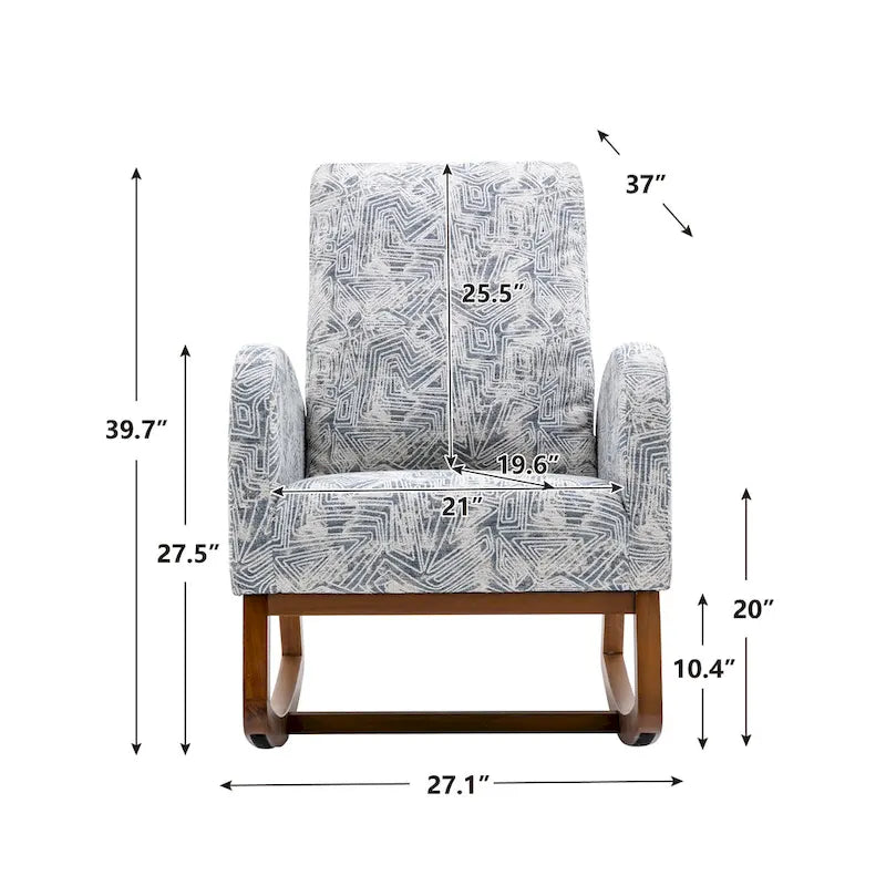 Living Room Comfortable Rocking Chair Living Room Chair