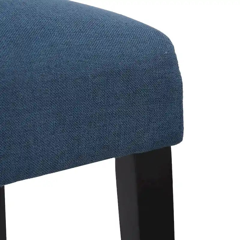 Grandview Upholstered Linen Fabric Dining Chair (Set of 2)
