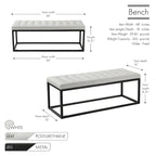 Porthos Home Marlena Side Bench