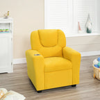 Pushback Kids Recliner Chair with Footrest & Cup Holders - Ultimate Comfort for Toddlers