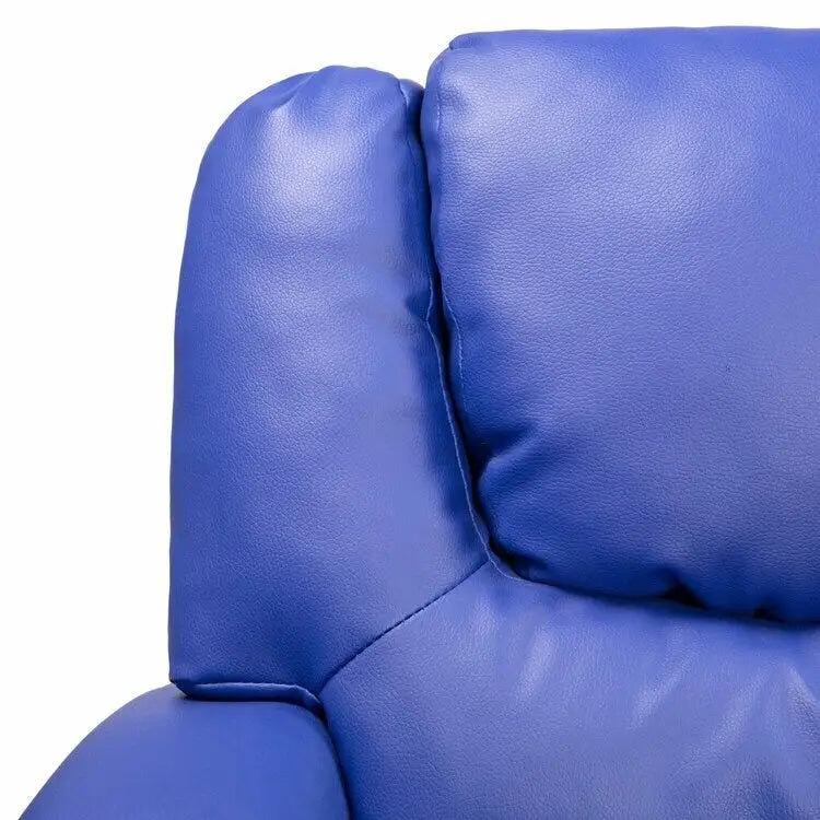 Pushback Kids Recliner Chair with Footrest & Cup Holders - Ultimate Comfort for Toddlers