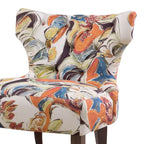 Madison Park Bree Hourglass Tufted Armless Chair