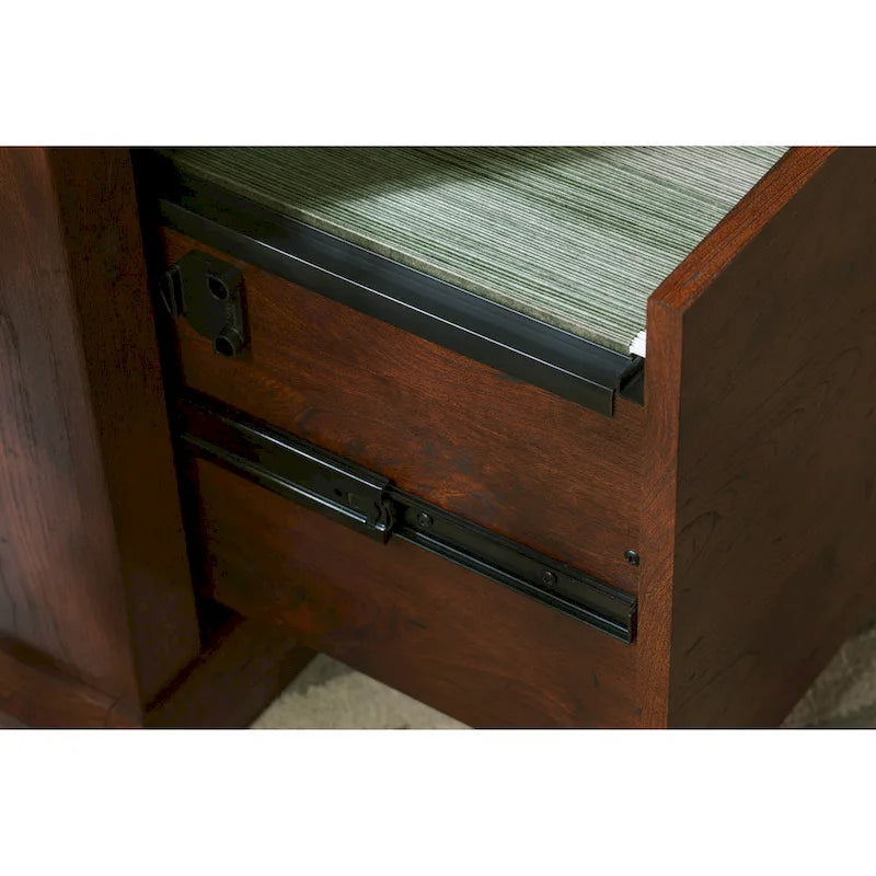 Bush Furniture Yorktown 60W L Shaped Office Desk with Storage