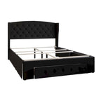 Fauna Tufted Upholstered Storage Panel Bed