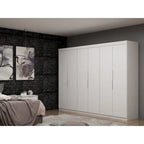 Mulberry 2.0 Modern 3 Sectional 6 Drawer Wardrobe Closet Set of 3